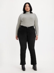 Мягкий черный - Levi's® 315 Curve Shaping Bootcut Jeans - Image 1 of 4