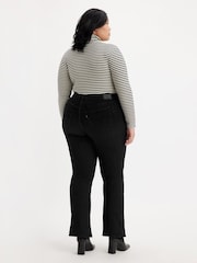 Мягкий черный - Levi's® 315 Curve Shaping Bootcut Jeans - Image 2 of 4