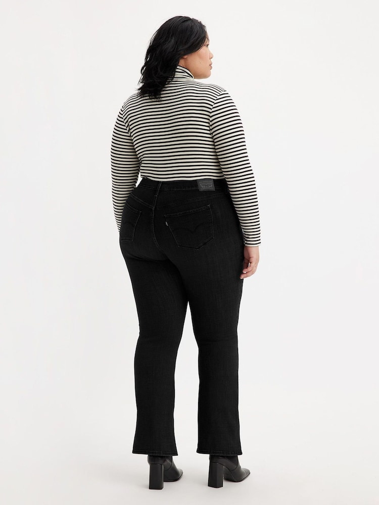 Мягкий черный - Levi's® 315 Curve Shaping Bootcut Jeans - Image 2 of 4