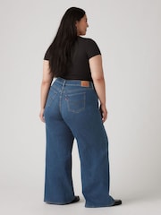 Levi's® Clever Girl 318 Curve Shaping Wide Leg Jeans - Image 2 of 6