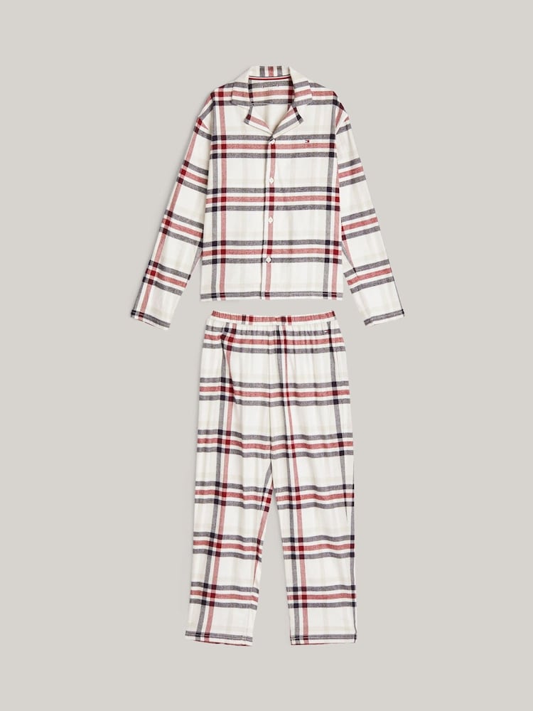 Tommy Hilfiger Print Pyjama White Set - Image 5 of 5