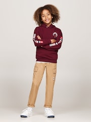 Tommy Hilfiger Red Flags Embroidered Hoodie - Image 3 of 5