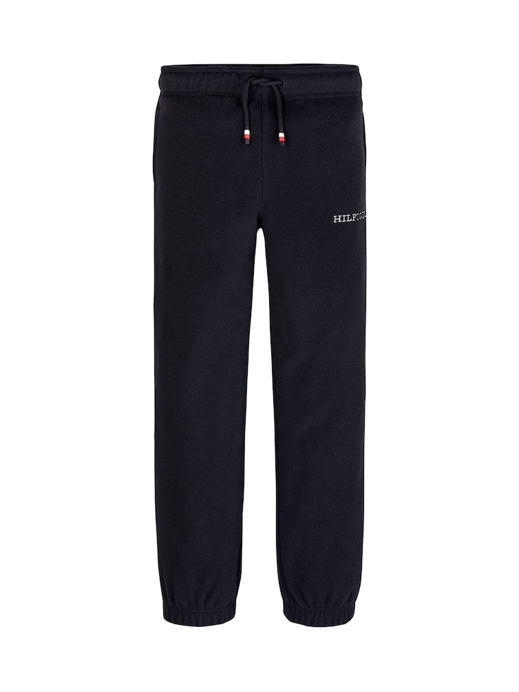 Tommy Hilfiger Blue Unisex Polar Fleece Joggers - Image 5 of 5