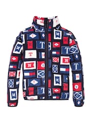 Tommy Hilfiger Blue Flags Polar Fleece Zip Sweatshirt - Image 5 of 5