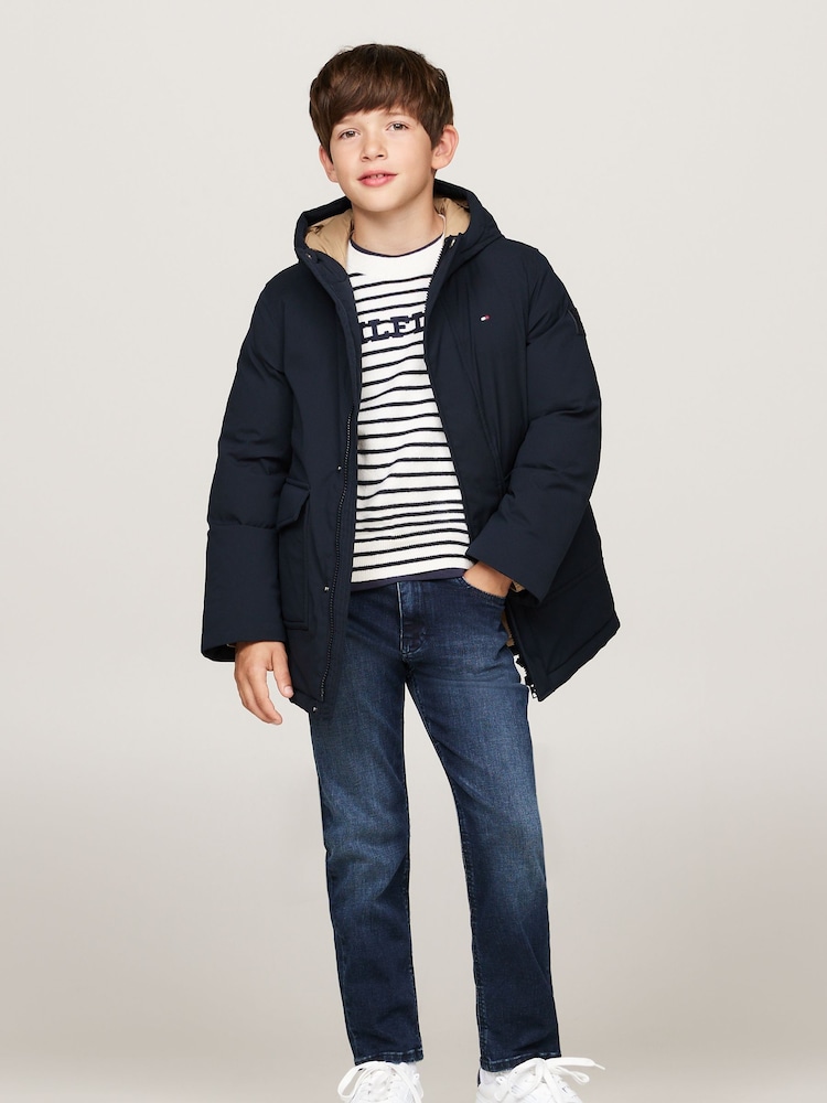 Tommy Hilfiger Blue Essential Jacket - Image 2 of 5 Tommy Hilfiger Blue Essential Jacket - Image 2 of 5