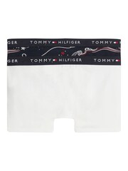 Tommy Hilfiger Signature Essential Print White Trunks 2 Pack - Image 2 of 2