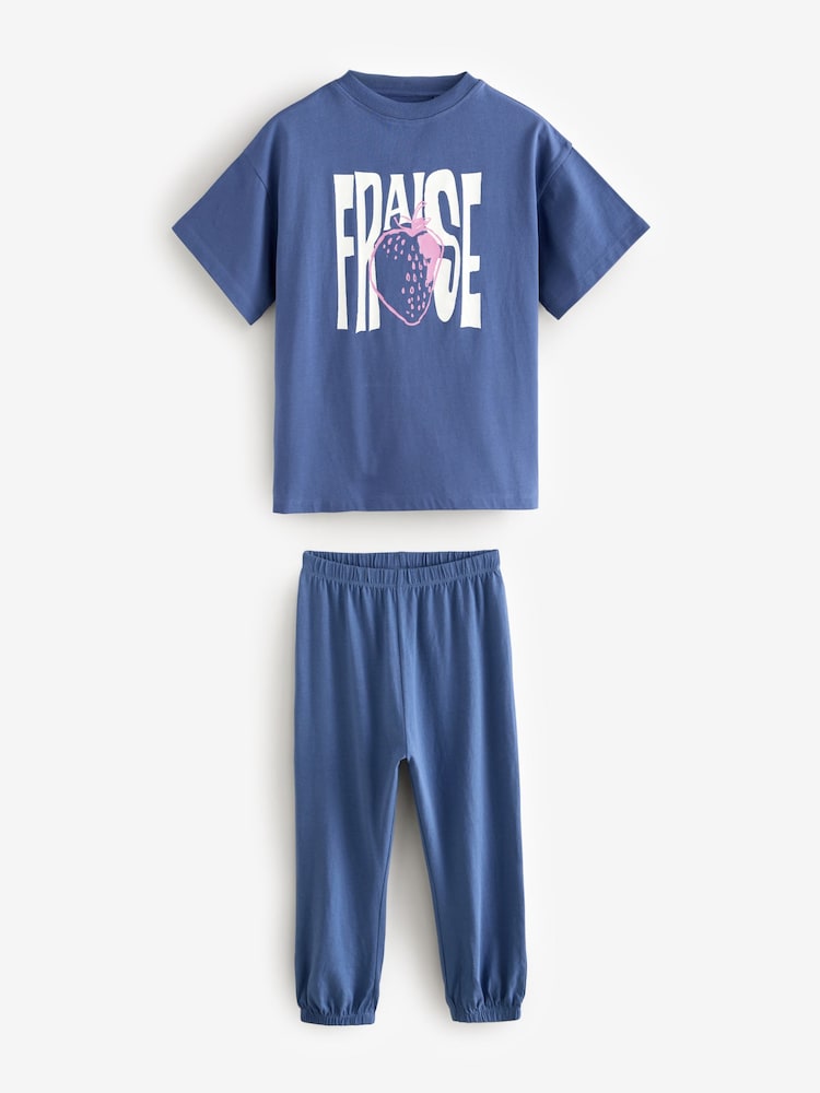 Bleu/Marine - Pyjama Jogger 3 Pack (3-16ans) - Image 11 of 15
