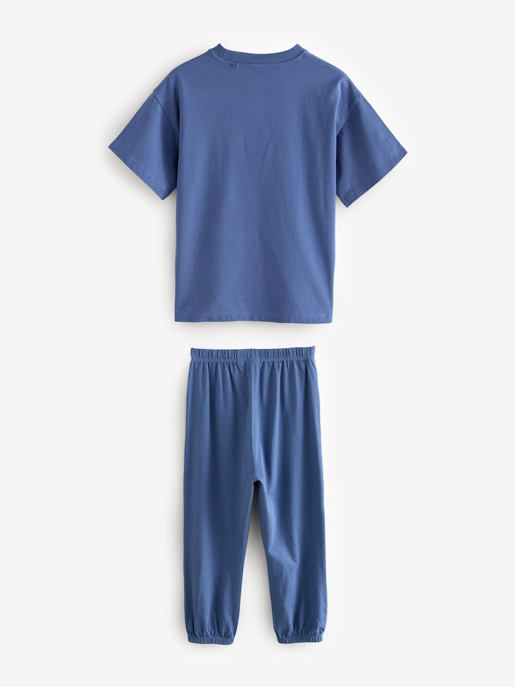 Bleu/Marine - Pyjama Jogger 3 Pack (3-16ans) - Image 4 of 15