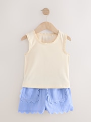 Blue Short Pyjamas 2 Pack (3-16yrs) - Image 7 of 10