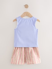 Blue Short Pyjamas 2 Pack (3-16yrs) - Image 8 of 10