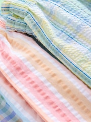 Pink/Yellow 100% Cotton Short Pyjamas 3 Pack (3-16yrs) - Image 5 of 6