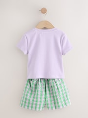 Green/Orange Short Pyjamas 2 Pack (3-16yrs) - Image 3 of 6
