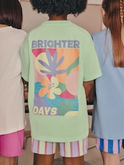 Blue/Green Pyjamas 3 Pack (3-16yrs) - Image 3 of 13
