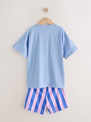 Blue/Green Pyjamas 3 Pack (3-16yrs) - Image 8 of 13