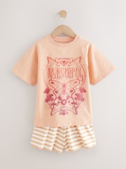 Yellow Short Pyjamas 2 Pack (3-16yrs) - Image 6 of 10