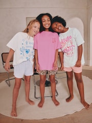 Blue/Pink Pyjamas 3 Pack (3-16yrs) - Image 1 of 13
