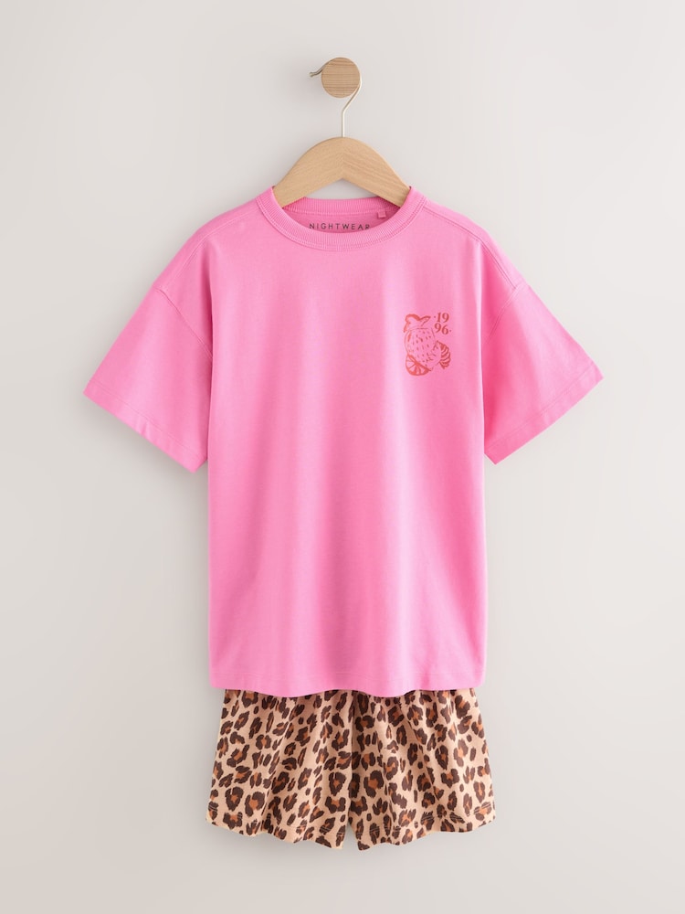 Blue/Pink Pyjamas 3 Pack (3-16yrs) - Image 10 of 13