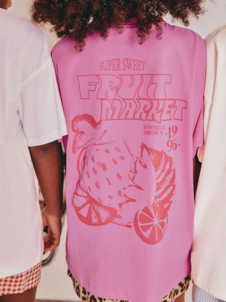 Blue/Pink Pyjamas 3 Pack (3-16yrs) - Image 6 of 13