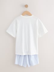 Blue/Pink Pyjamas 3 Pack (3-16yrs) - Image 9 of 13