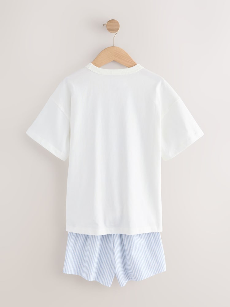 Blue/Pink Pyjamas 3 Pack (3-16yrs) - Image 9 of 13