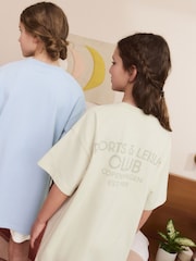 Blue/Ecru Pyjamas 3 Pack (3-16yrs) - Image 3 of 11