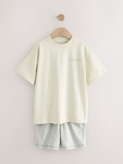 Blue/Ecru Pyjamas 3 Pack (3-16yrs) - Image 7 of 11