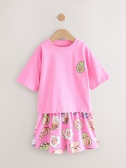 Rose/Bleu - Paquet de pyjamas 3 (3-16ans) - Image 10 of 12