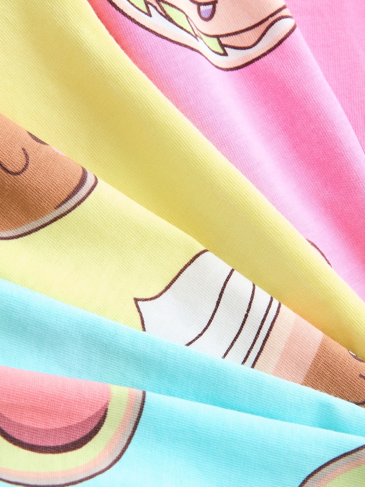 Rose/Bleu - Paquet de pyjamas 3 (3-16ans) - Image 11 of 12