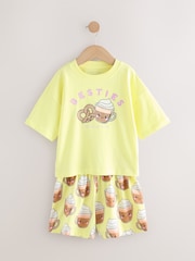 Rose/Bleu - Paquet de pyjamas 3 (3-16ans) - Image 9 of 12