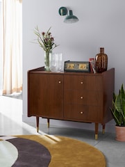 La Redoute Intérieurs Walnut Ronda Vintage Sideboard - Image 1 of 5