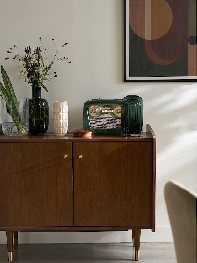 La Redoute Intérieurs Walnut Ronda Vintage Sideboard - Image 1 of 6