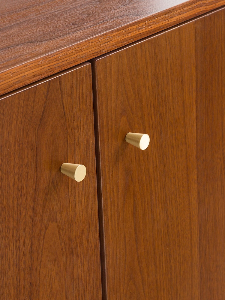 La Redoute Intérieurs Walnut Ronda Vintage Sideboard - Image 6 of 6