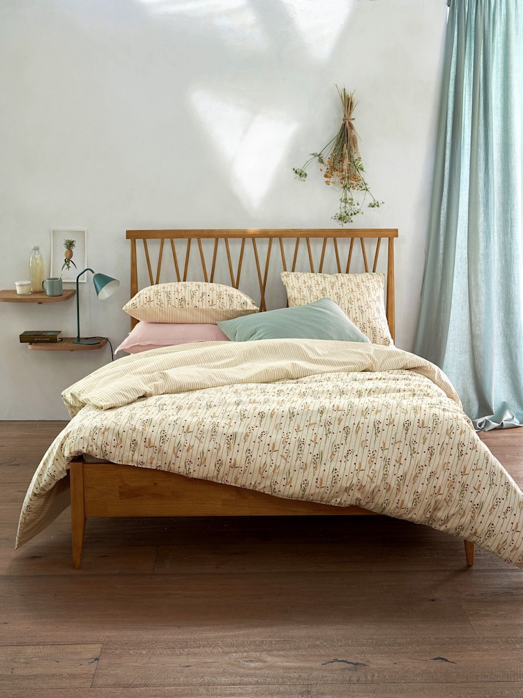 La Redoute Intérieurs Wood Quilda Solid Bed - Image 1 of 5