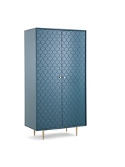 La Redoute Intérieurs Prussian Blue Luxore Double Wardrobe - Image 2 of 5