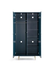 La Redoute Intérieurs Prussian Blue Luxore Double Wardrobe - Image 3 of 5
