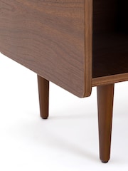 La Redoute Intérieurs Walnut Ronda Vinyl Storage Unit - Image 6 of 6