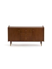 La Redoute Intérieurs Walnut Ronda Vintage Sideboard - Image 2 of 6
