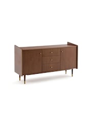 La Redoute Intérieurs Walnut Ronda Vintage Sideboard - Image 3 of 6