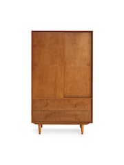 La Redoute Intérieurs Light Oak Wood Quilda Wardrobe - Image 1 of 5