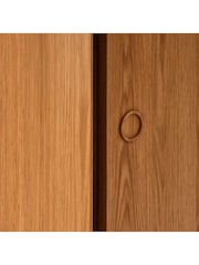 La Redoute Intérieurs Light Oak Wood Quilda Wardrobe - Image 4 of 5