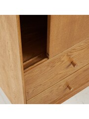 La Redoute Intérieurs Light Oak Wood Quilda Wardrobe - Image 5 of 5