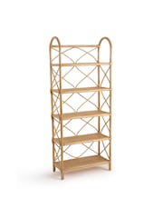 La Redoute Intérieurs Natural Malu Rattan Bookcase with 5 Shelves - Image 2 of 4