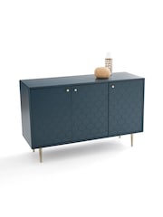 La Redoute Intérieurs Prussian Blue Luxore Buffet Sideboard - Image 2 of 6
