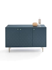La Redoute Intérieurs Prussian Blue Luxore Buffet Sideboard - Image 6 of 6