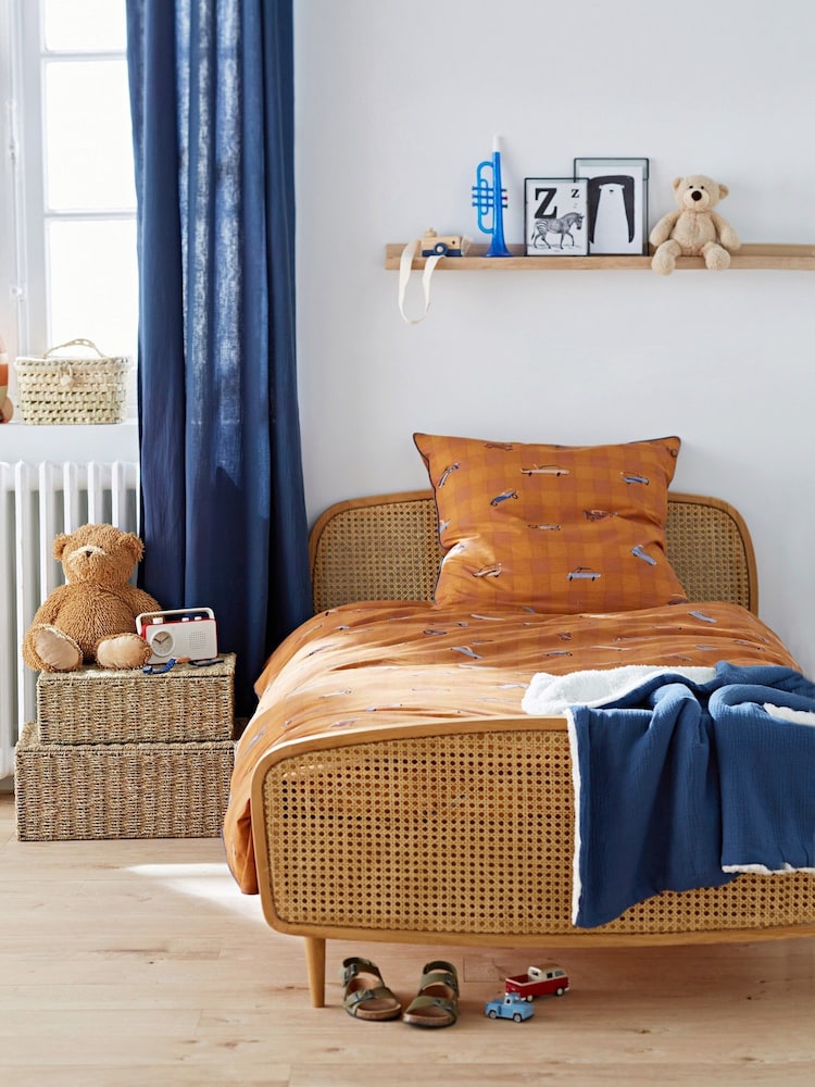 La Redoute Intérieurs Oak Buisseau Bed - Image 1 of 6