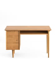La Redoute Intérieurs Oak Quilda Vintage Standard Desk - Image 2 of 4