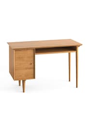 La Redoute Intérieurs Oak Quilda Vintage Standard Desk - Image 3 of 4