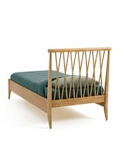 La Redoute Intérieurs Oak Quilda Wooden Bed - Image 4 of 5
