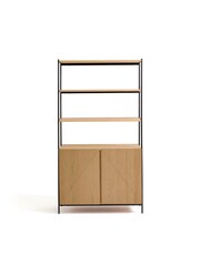 La Redoute Oak Lodge Wardrobe Module 2 Door with Shelves - Image 2 of 7