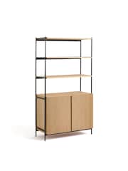 La Redoute Oak Lodge Wardrobe Module 2 Door with Shelves - Image 3 of 7